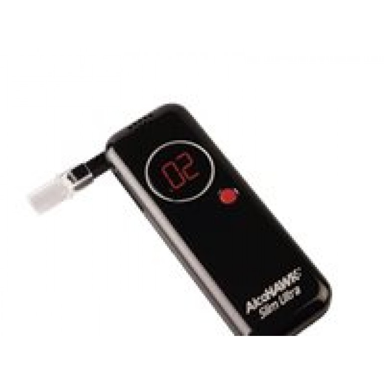 AlcoHAWK Ultra Slim Breathalyzer Digital Breath Alcohol Tester