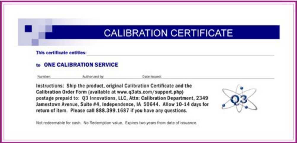 AlcoHAWK Calibration Service Plan Two - ABI/PRO/CA2010